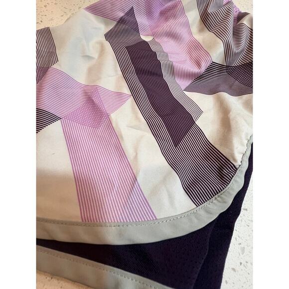 NIKE RUNNING SHORTS PURPLE GREY WOMENS SIZE SMALL - Picture 6 of 7